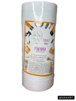 Рушники в рулоні ТМ Panni Mlada,35*70(100 шт/рул) зі спанлейсу,40 г/м2, текстура сітка 393 фото