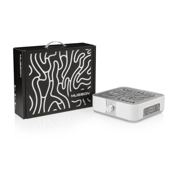 Витяжка MUSSON X2 SILVER на 72 вт. для манікюру та педикюру 1058 фото