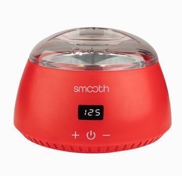 Воскоплав баночний з дисплеєм температури SMOOTH, 500 мл, червоний 312 фото