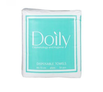 Полотенца в пачке COMPACT Doily 40х70 см (50 шт/пач) из спанлейса 40 г/м2 821 фото