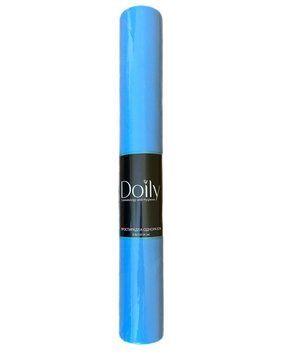Простынь на кушетку ТМ Doily 0.8*100 м, цвет: голубой 527 фото