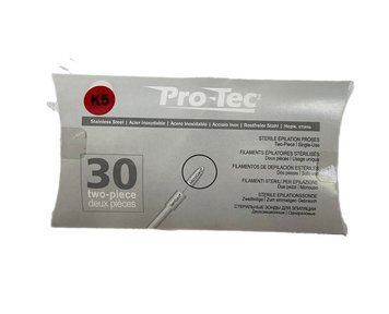 Иглы для электроэпиляции ProTec, K-5, Steel (неизолированные), 30 шт/уп 1083 фото
