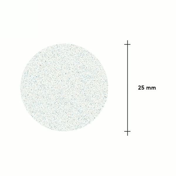 Змінні файли білі на м'якій основі для педикюрного диска PODODISC L EXPERT 180 грит (50 шт) 985 фото