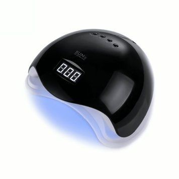 Лампа для манікюру LED+UV SUN 5 Чорна 48W 1146 фото