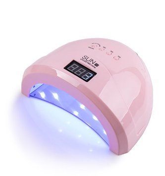 Лампа LED+UV SUN 1S 48W Рожева 1152 фото