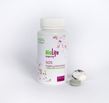 SOS пудра BioLife для депиляции с природными антисептиками 100 г 946 фото