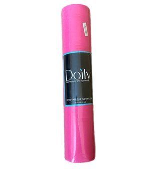 Простынь на кушетку ТМ Doily 0.6*100 м, цвет: малиновый 548 фото