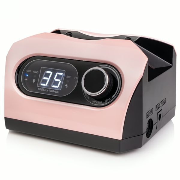 Фрезер BUCOS ZS-717 PINK PROFESSIONAL (65W/35000 об.) український посібник (+ 6 покращених фрез) 1154 фото